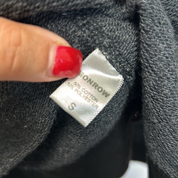 Monrow zip up sweatshirt - Picture 4 of 5